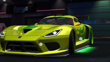 NFS SRT VIPER GTS CAR TUNING UNLOCK/PR 1074