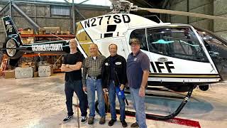 Mather Aerospace Modelers (MASM ) Members Tour at Sacto Sheriff Helicopter facility on Nov. 04. 2023
