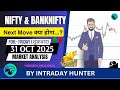Nifty & Bank nifty | SENSEX Analysis | Prediction For 31 OCT 2025