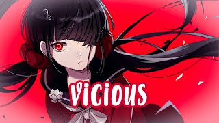 Nightcore - Tate McRae - vicious (Lyrics) ft. Lil Mosey