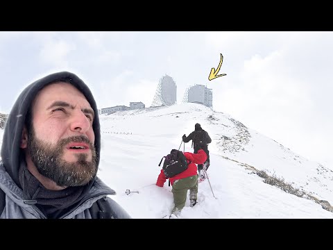 FACCIAMO UNA FOLLIA! ESPLORIAMO LA BASE NATO ABBANDONATA A 2400mt CON LA NEVE!