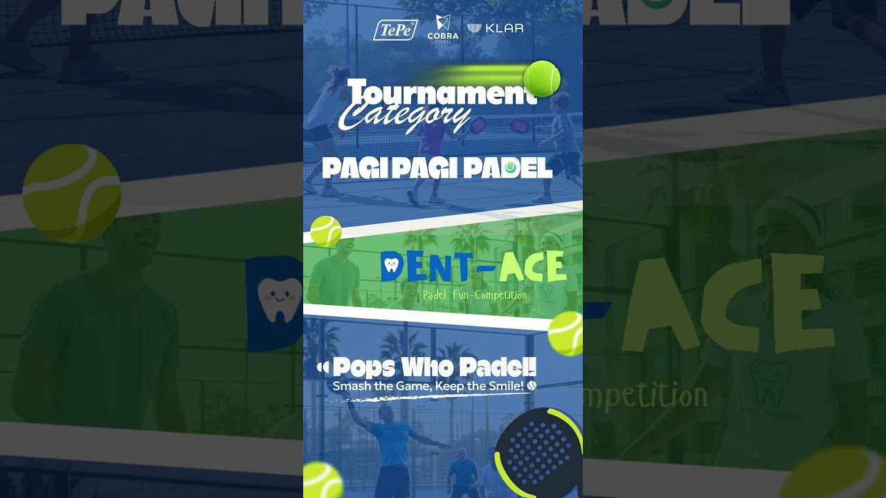 🔥🎾 Dent-Ace Fun Padel Competition 2025 is Coming! 🎾🔥 