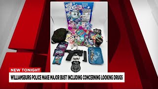Williamsburg police make major drug bust, parents shocked at packaging