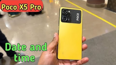 How To Set Date And Time In Poco X5 Pro, Set Date And Time In Poco X5 Pro, How To Set Date And