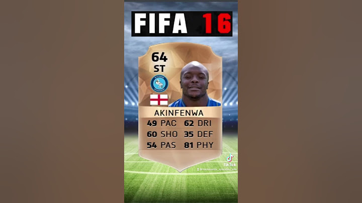 Adebayo Akinfenwa FIFA Evolution🏴󠁧󠁢󠁥󠁮󠁧󠁿💪🏼🐐