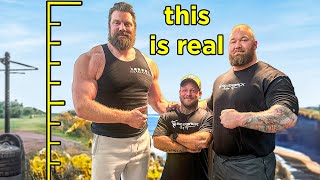 I Spent 24 hours with World's Strongest Man (The Dutch Giant VS Thor)