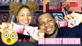 Hershey's Waffle Layer Crunch Review | Strawberry Flavor