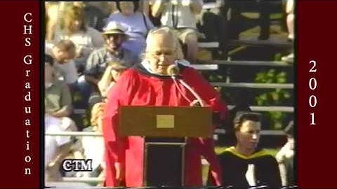 CHS Class of 2001 Commencement Ceremony