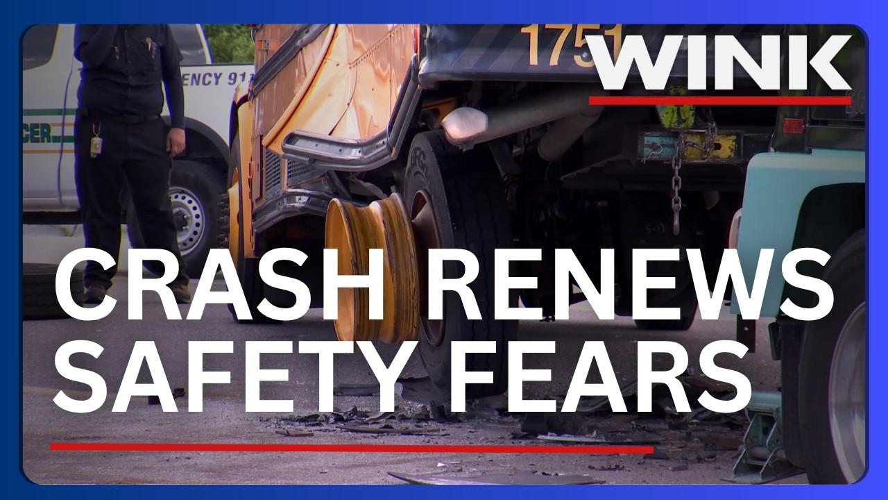 Lehigh Acres school bus crash renews safety fears on Sunrise Boulevard