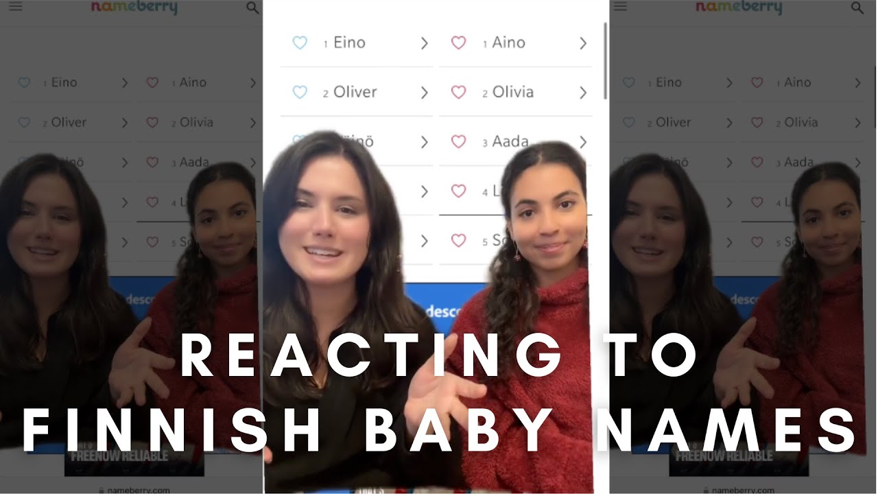 Реакция на финские имена для новорожденных: американка в Финляндии