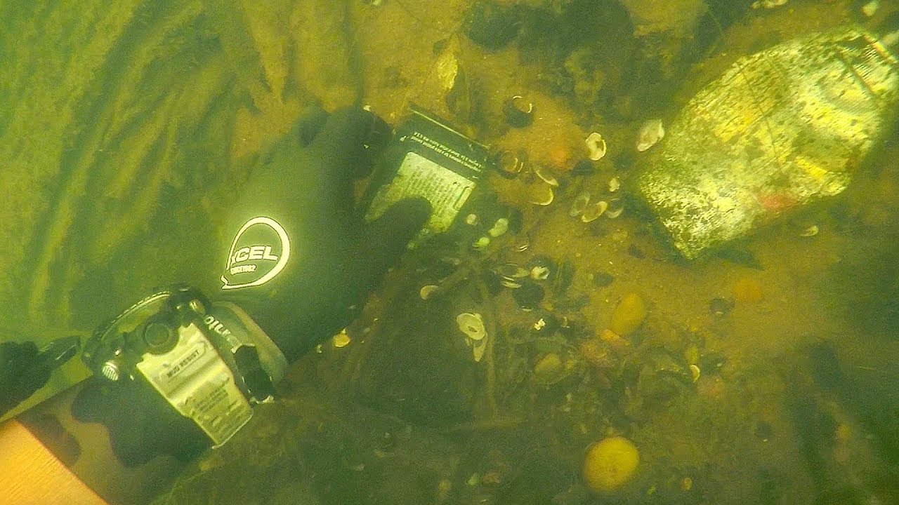 Scuba Diving the World's Largest Urban Whitewater Course for Lost GoPros! (Huge Item Found