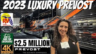 $2.5 Million LUXURY PREVOST! 2023 Marathon Coach Walkthrough and Tour - 4K