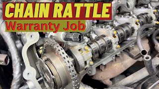 NEW Engine Rattles Startup! WHO pays for THIS! Teardown on Ford F150 5.3 Triton