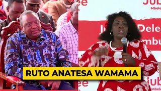 UHURU BECOMES EMOTIONAL AS LADY NARRATES HOW MOTHERS ARE SUFFERING