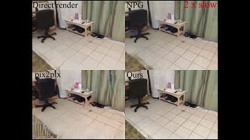 Neural Point Cloud Rendering via Multi-Plane Projection