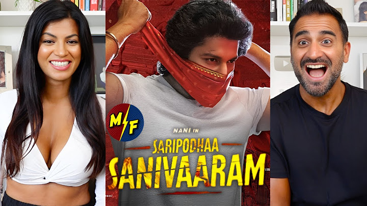 SARIPODHAA SANIVAARAM Trailer - Nani | Priyanka | SJ Suryah | Vivek Athreya | DVV Danayya | REACTION