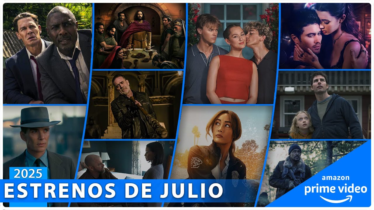 Estrenos Amazon Prime Video Julio 2025 | Series y Películas - YouTube