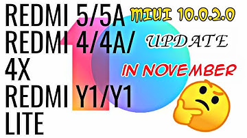 MIUI 10.1.2.0 FOR REDMI 5/5A || REDMI 4/4A/4X || REDMI Y1/Y1 LITE