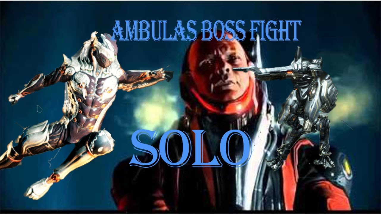 WARFRAME : AMBULAS BOSS FIGHT EVENT : SOLO GAMEPLAY [Supra Vandal Reward]