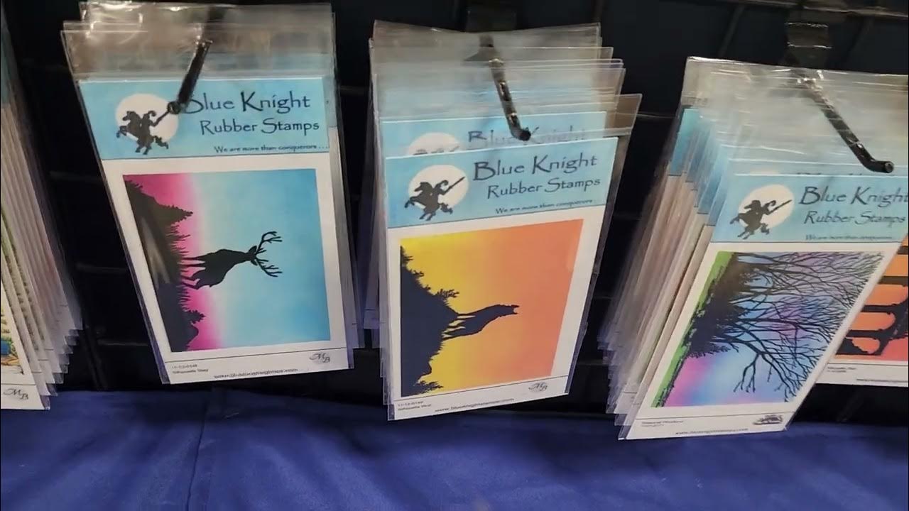 Blue Knight Rubber Stamps at Stampercon Allentown 2023 YouTube