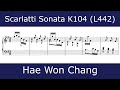 Domenico Scarlatti - Sonata in G major K104 (Hae Won Chang)