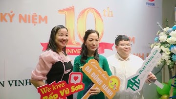 Quay phim Sự kiện lễ kỷ niệm 10 năm thành lập công ty PHAN HOÀNG GIA -Bình Dương Entertainment