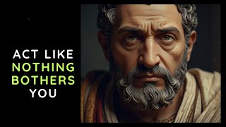 Act Like Nothing Bothers You | Powerfully Words | Stoic ( Epictetus )
