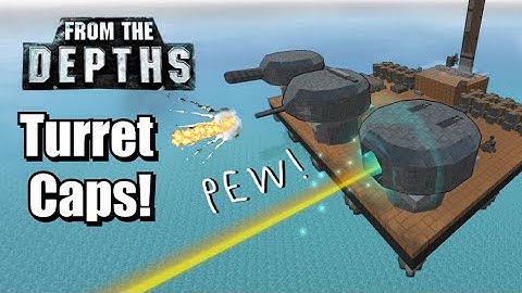 Gun Safety Hats! Turret Cap Tutorial, From the Depths