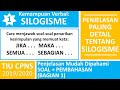 TIU CPNS - Kemampuan Verbal Silogisme - Konsep, Contoh Soal, dan Pembahasan Silogisme (Part 1)