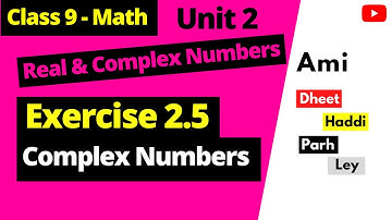 Class 9 (Math) : Unit 2  Exercise 2.5