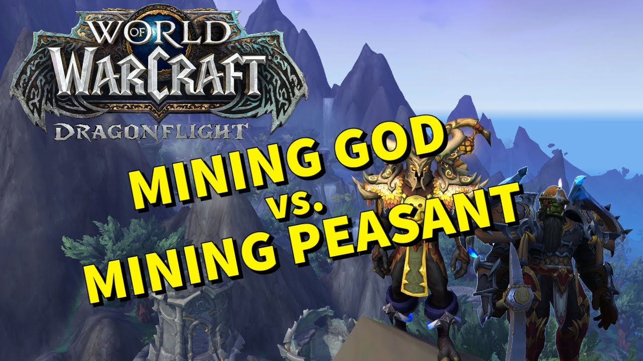 Revealing the Secrets: Maxed Spec Point Miner vs. New Miner in WoW Dragonflight
