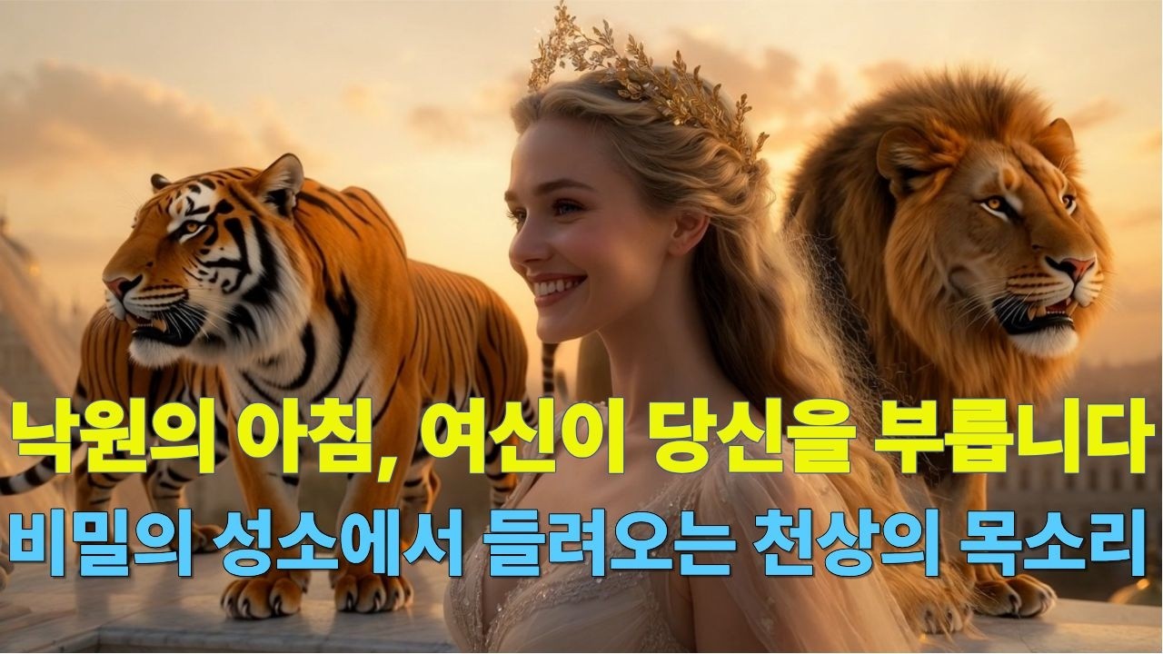 [Goddess Ver.] Love Poem 4 - Morning of Paradise | 제미나이의 답가 (낙원의 아침)