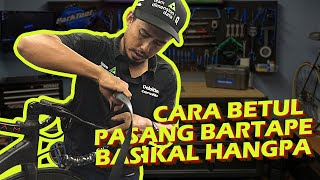CARA PASANG BAR TAPE BASIKAL PALING BETUL DAN KEMAS UNTUK ROAD BIKE ANDA