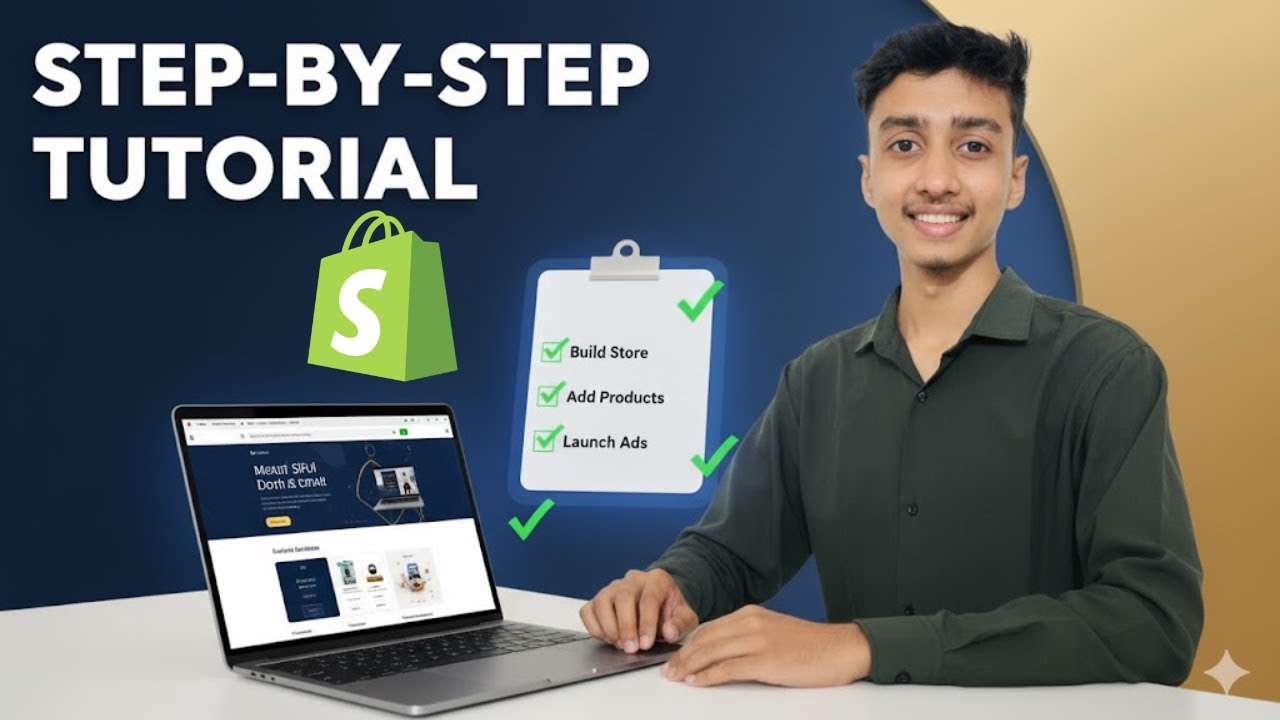 Shopify Store Design Tutorial (2025) | Create a Professional Store Step ...