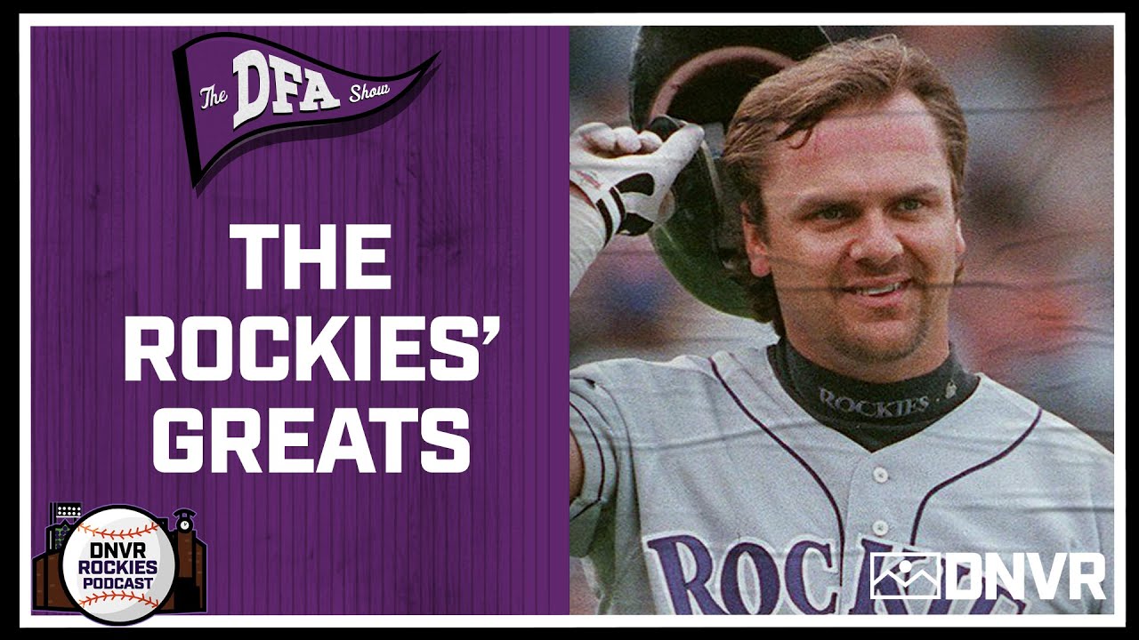 Top 35 Colorado Rockies of All Time Ranked The DFA Show YouTube