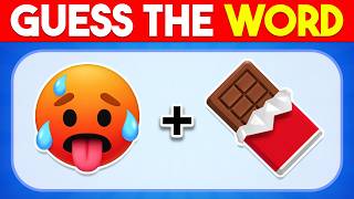 Can You Guess The WORD By Emojis? 🤔🙄 Emoji Quiz Challenge 2026