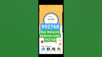 Bee Network Referral Code New Update #bee