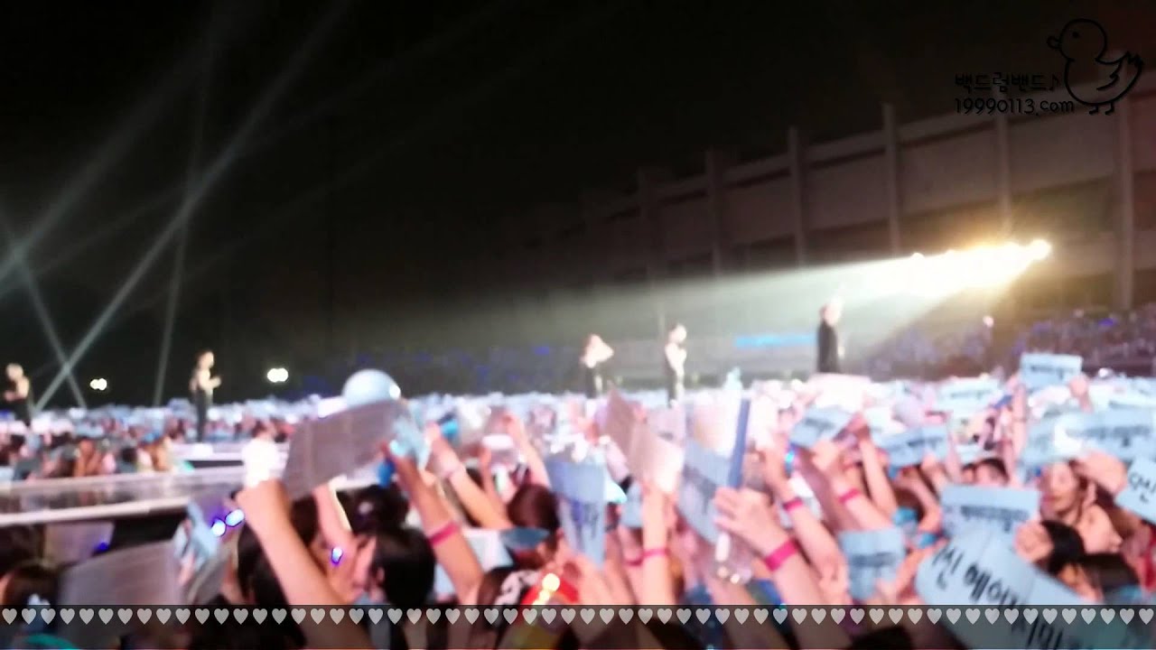 140713 god 15주년 콘서트 0% 떼창 + 다신헤어지지말자
