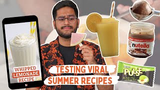 Testing Crazy VIRAL Summer Recipes | MINDBLOWN Summer Hacks Tested By Shivesh