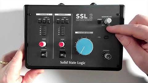 Solid State Logic SSL 2 Audio Interface Un-Boxing (And Review)