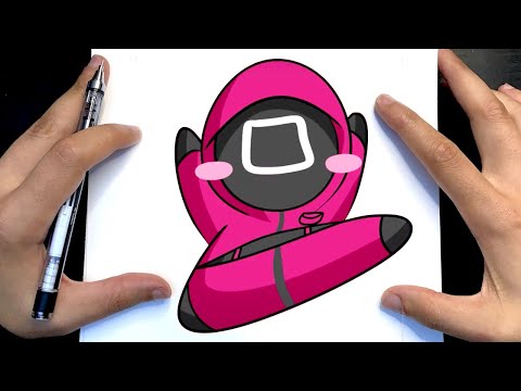 10 DESSINS SQUID GAME FACILE A FAIRE !