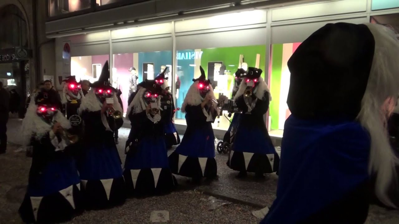 Fasnacht 2015 Rhyschwalbe  Pfaue 2 Lieder