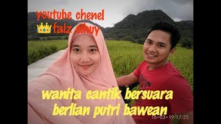 Viralkan wanita cantik bersuara berlian putri bawean. Bikin merinding dengerin suara # Afiyah #