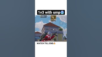 Ump on fire 🥵🔥 || ump bgmi clutch 🥶 || #bgmi #shrots #viral #clutch #ump #pubg #1v4