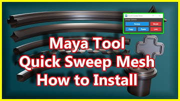Maya Tool - Quick Sweep Mesh - Installation Guide
