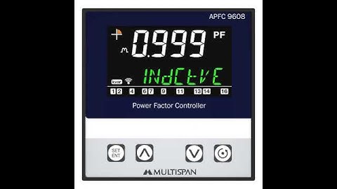 APFC 9608 8 STAGE RELAY MULTISPAN #industrial #fanfactory #automation