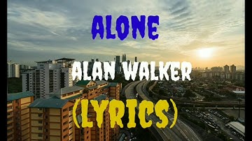 Alone - Alan walker (Lyrics) | pity song | positive vibes | high power music | Lyrics Lamina.