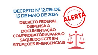 Tenho direito de sacar o meu FGTS em situações emergenciais?