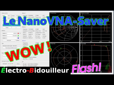 EB_#339 Flash - Le logiciel NanoVNA-Saver, compagnon du NanoVNA