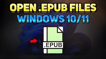 How to Open EPUB Files on PC (Windows Tutorial)